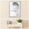 ArtToFrames 24x34" Matted Picture Frame with 20x30" Single Mat Photo Opening Framed in 1.25" White and 2" Mat (FWM-4098-24x34)